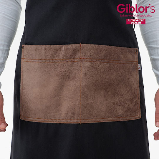 Giblor's Ποδιά Σεφ Ολόσωμη Μπλε