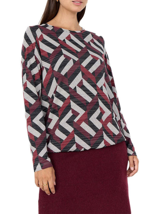 Women's Blouse Burgundy