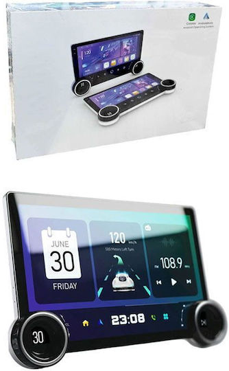 Οθόνη Αυτοκινήτου Monitor 10.1'' Διπλό Κουμπί 4+64g Ahd A100 Android Carplay Android Operating System 99029