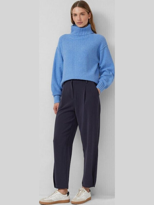 Women's Sweater Turtleneck Light Blue