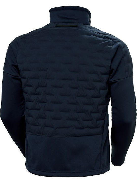Hp Hybrid Geacă Puffer Albastru Marin