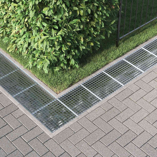 Vidaxl Silver Screen 40 X 40 X 2 Cm Galvanized Cold Dipped Steel