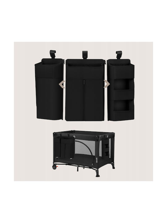 Lionelo Baby Crib Bumper Black Lionelo Baby Crib Bumper Black