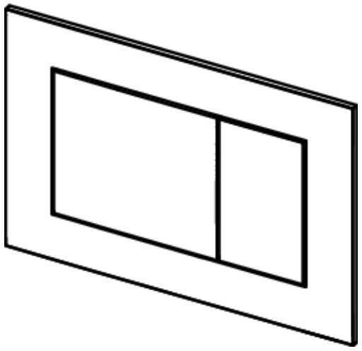 Tece Flush Plate Dual Flush