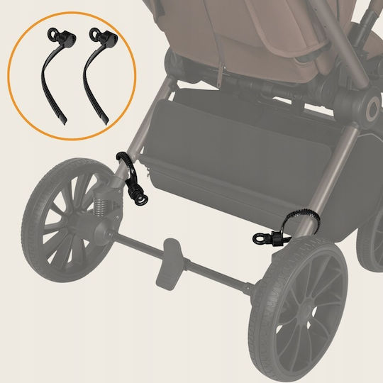 Lionelo Buggy Board Kinderwagen Schwarz