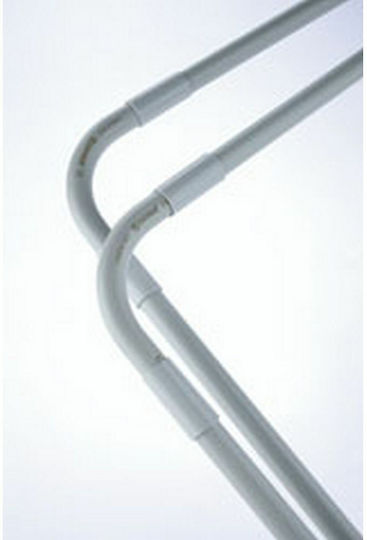 Kouvidis Βαρέως Τύπου 1250nt Electrical Conduit Angle with Diameter 32mm made of Plastic 4038032