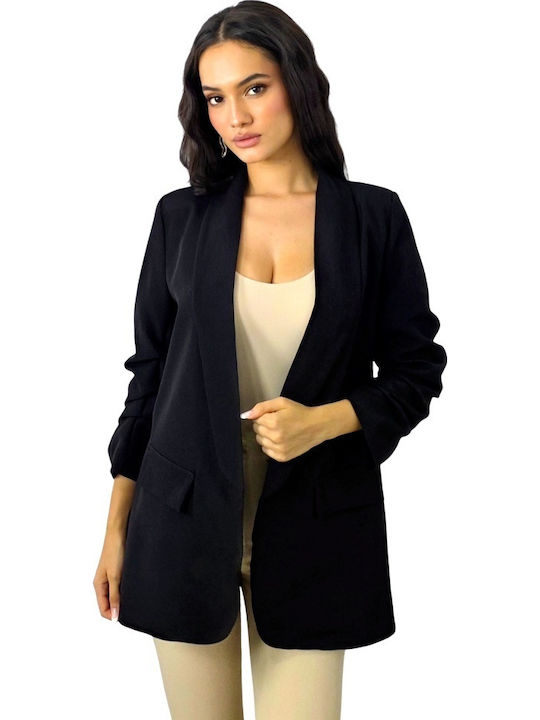 Lang Damen Blazer Black