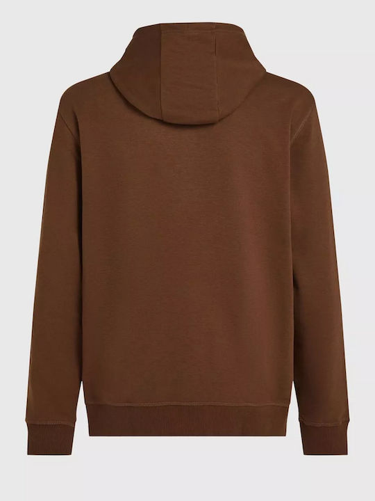 Cali Sweatshirt with Hood Brown