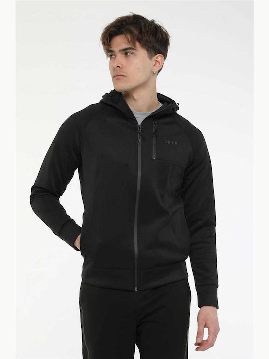 Schwarze Sweatshirts für Herren mit Kapuze