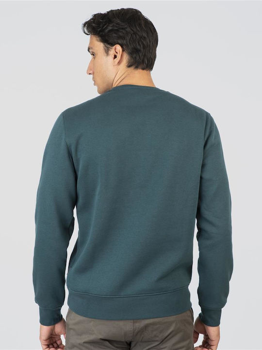 Sweatshirt Petrol Blau