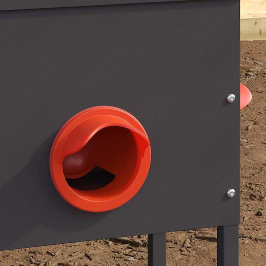 vidaXL Chicken 2 Pcs Feeder with Capacity 15kg 41.5x20.5x33cm.
