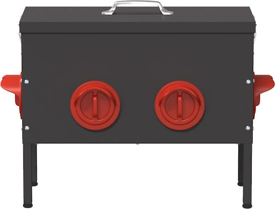 vidaXL Chicken 2 Pcs Feeder with Capacity 15kg 41.5x20.5x33cm.