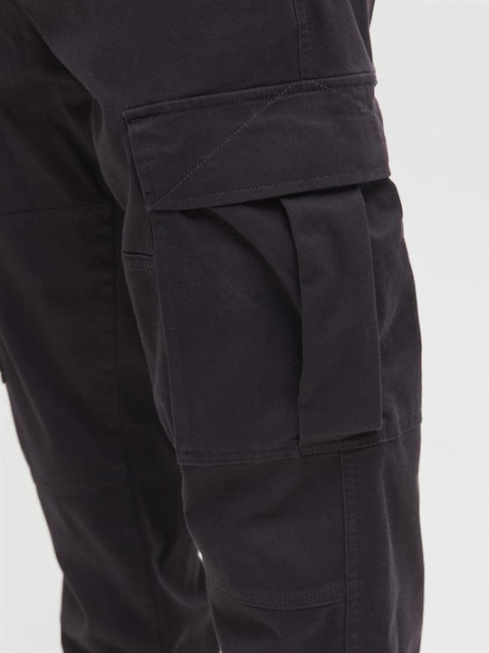 Trousers Cargo in Relaxed Fit Black