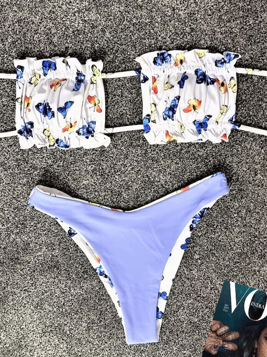 Set Bikini Brazil Λευκό