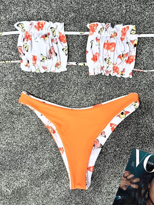 Set Bikini Brasil Orange