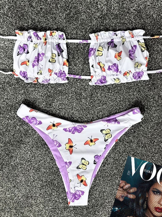 Set Bikini Brasilien Flieder