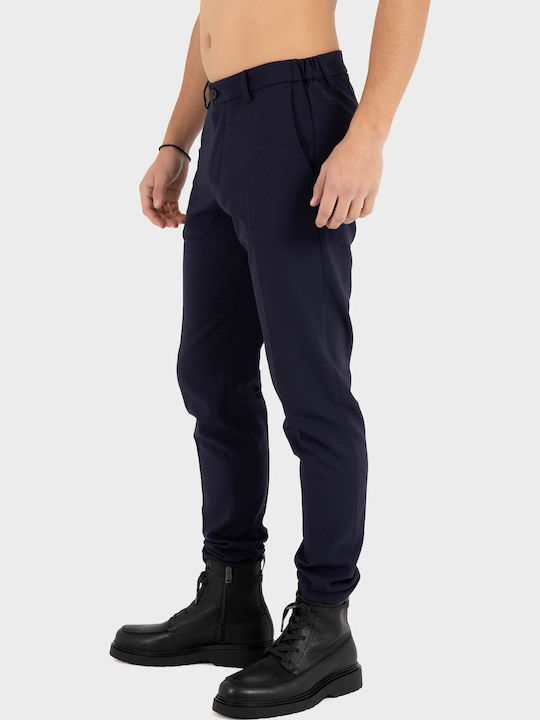 Παντελόνι Ελαστικό σε Slim Εφαρμογή Blue