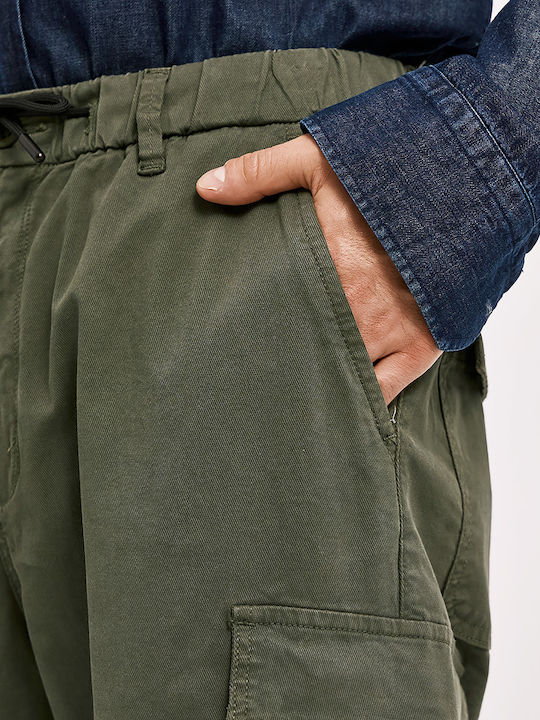 Men's Cargo Khaki Trousers