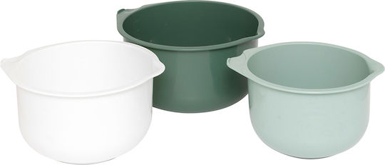 5Five Mixing Bowl Plastic Capacity 1.5lt 3pcs