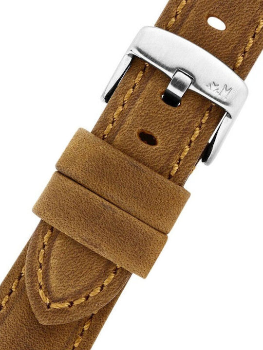 Morellato Leather Strap Brown 20mm