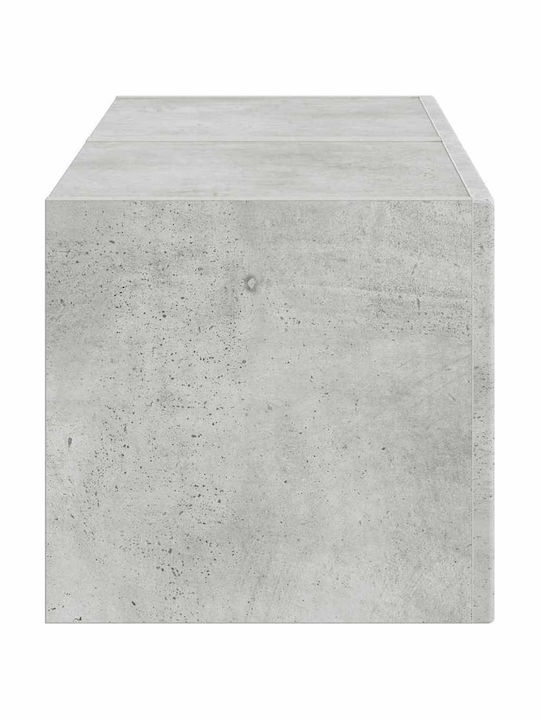 Living Room TV Unit Concrete L60xW31xH29.5cm