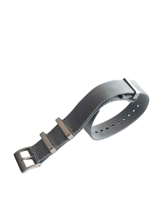 Υφασμάτινο Λουράκι Nato Γκρι 22mm