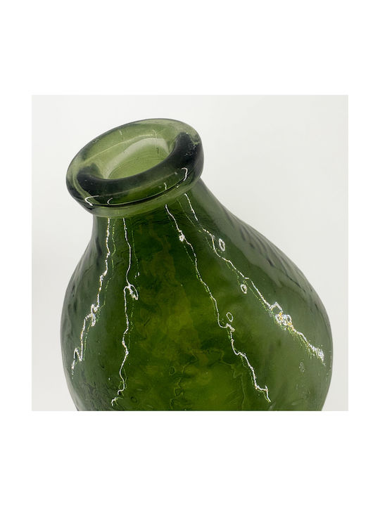 InTheBox Vază Decorativă Sticlă Spice Verde 22x22x35.5cm 1buc