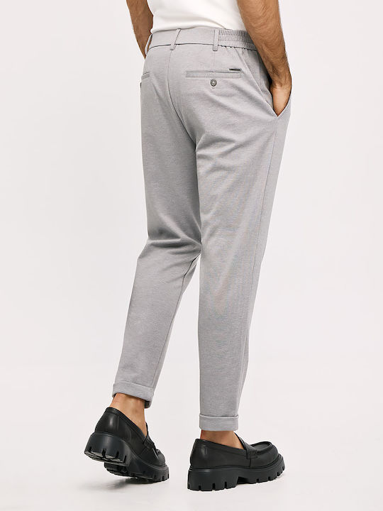 Pantalon Bărbați Elastic Gri