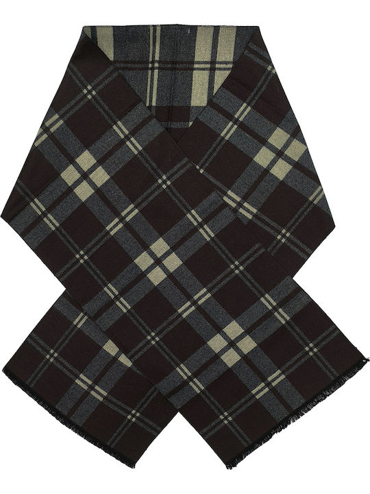 Men's Wool Scarf Brown