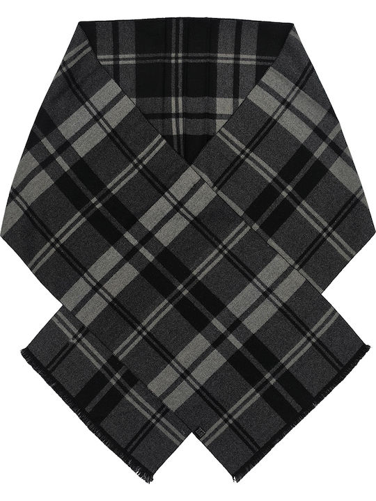 Men's Wool Scarf Black
