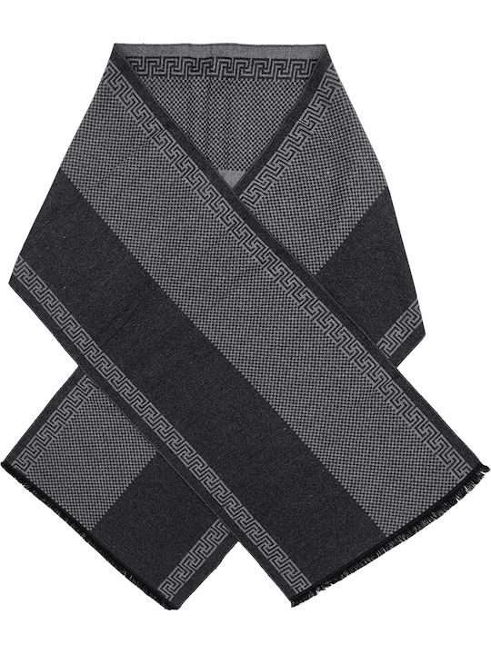 Men's Wool Scarf Gray