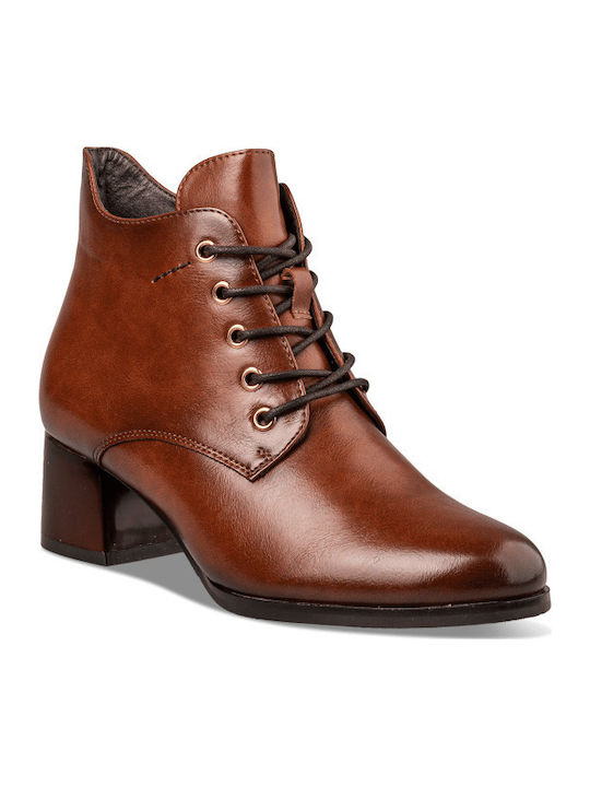 Stiefeletten Damen Braun
