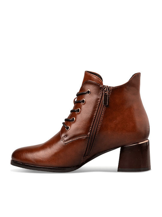 Stiefeletten Damen Braun