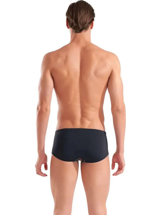 Swim Low Waist Short Men's Swimwear Shorts Black Floral