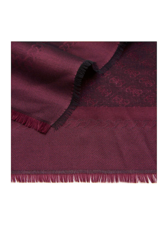 Guess Kefiah Damen Schal Burgundisch