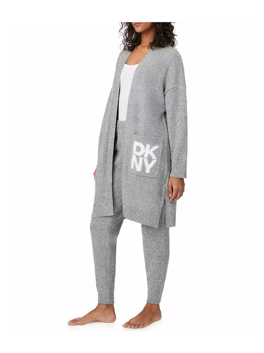 DKNY Winter Women's Pyjama Jacket Gray