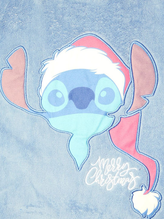Disney Winter Women's Pyjama Set Blue Lilo & Stitch