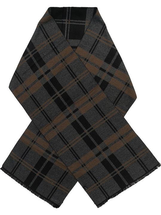 Men's Wool Scarf Black