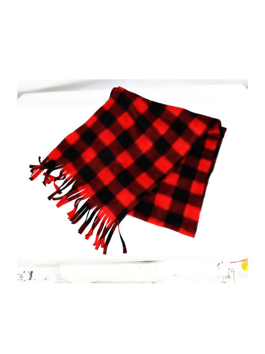 Women's Wool Scarf Red
