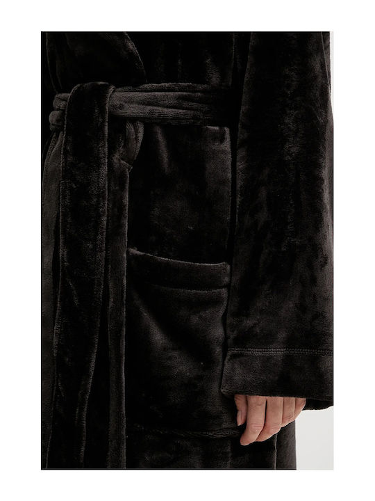 DKNY Winter Damen Robe Black