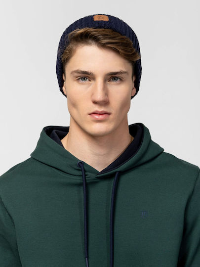 Beanie Unisex Căciulă Tricotat în culoarea Albastru marin