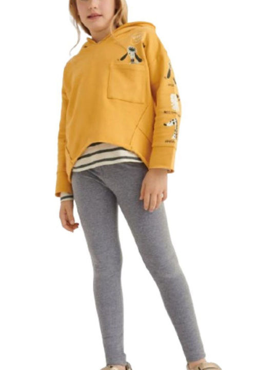 Kids Legging Long Gray Ecofriends