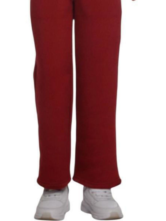Kids Sweatpants Bordeaux Casual