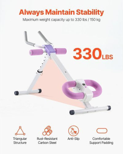 Vevor JFJZGDHGDHKXXP0K7V9 Abdominal Trainer with Mat