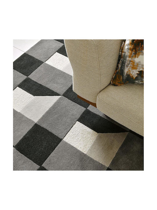 Harlequin Lucrat manual Covor Rectangular Din lână Slate