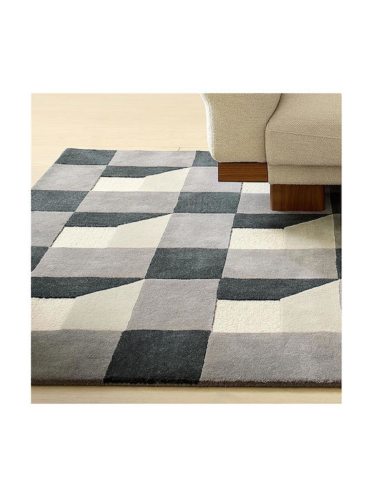 Harlequin Lucrat manual Covor Rectangular Din lână Slate