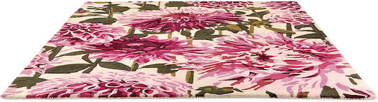 Harlequin Handmade Rug Rectangular Wool Fuchsia Palm