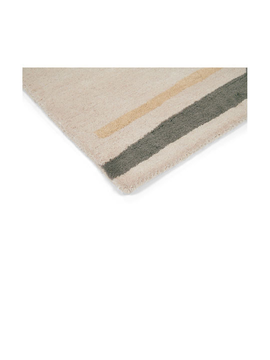 Harlequin Handmade Rug Rectangular Wool Grey Mustard