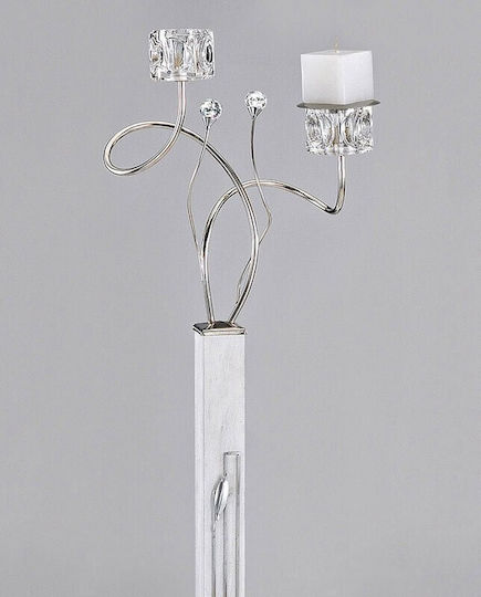 Wedding Tapered Lamp Candle Holder 57103 2 Pieces