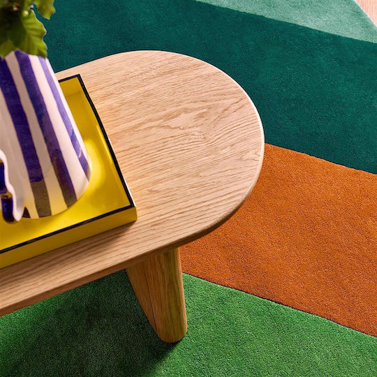 Harlequin Χειροποίητο Χαλί Ορθογώνιο Μάλλινο Emerald/amber 170x240cm
